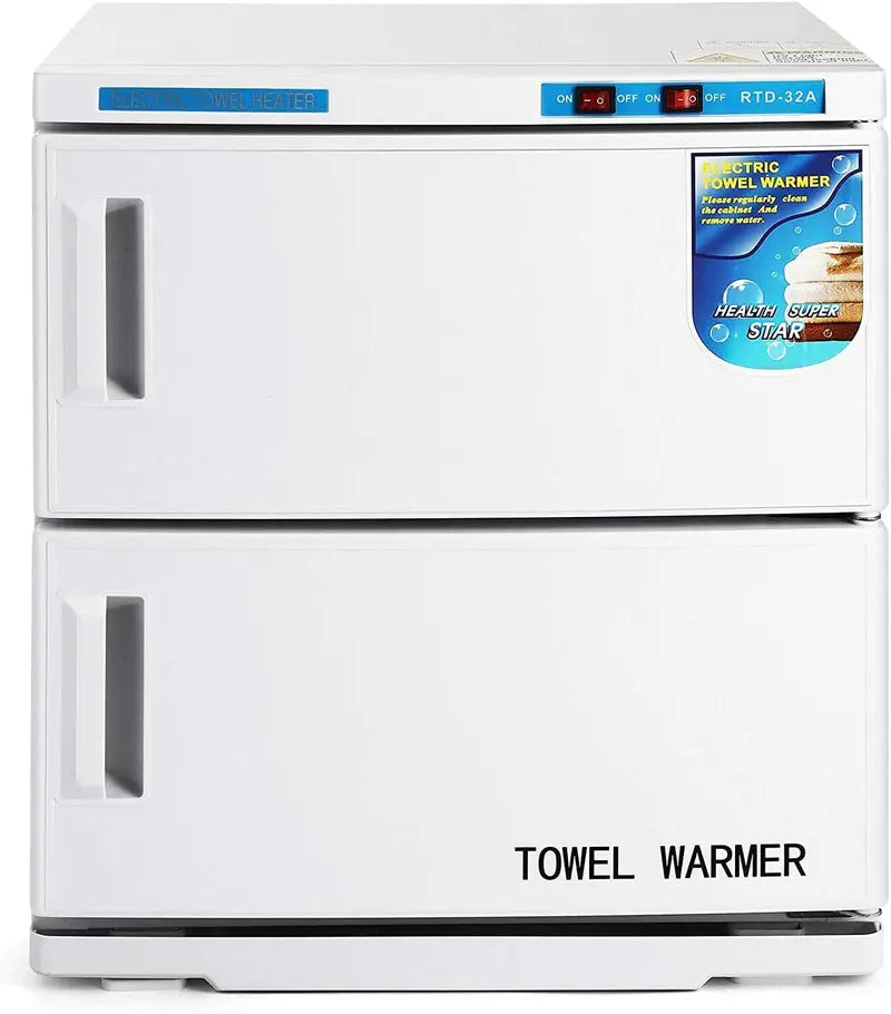 Professional White Hot Towel Warmer Cabinet for Spas, Salons & Home Use – 32L Capacity