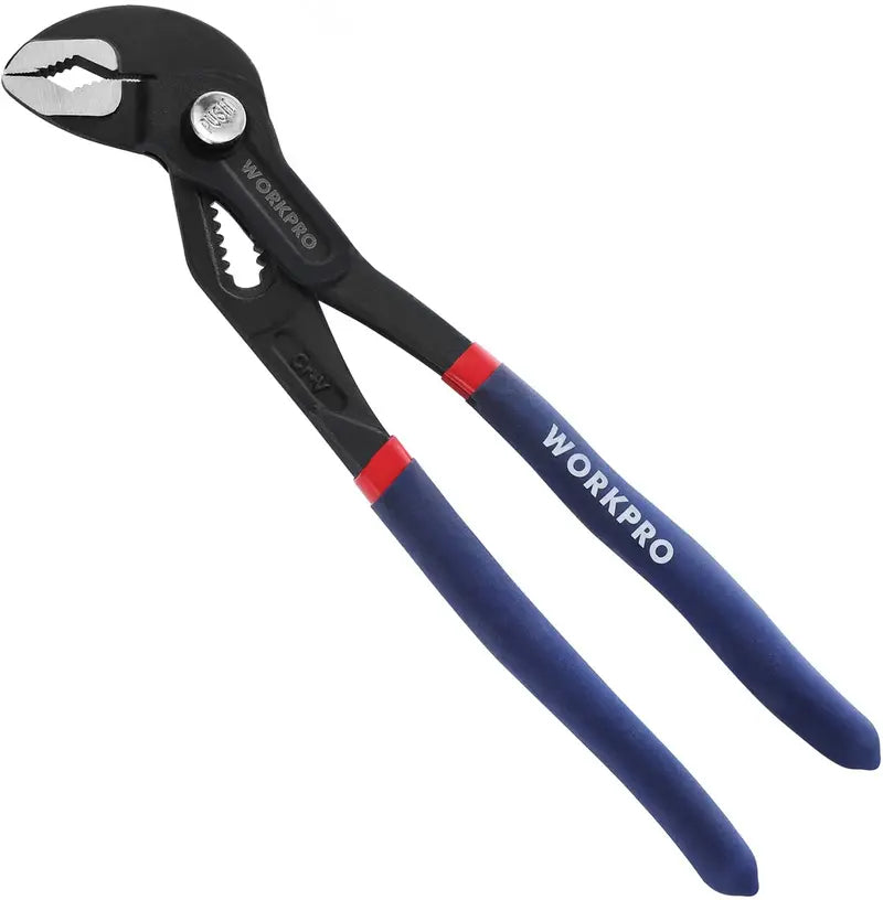 WORKPRO Groove Joint Pliers – Ergonomic Comfort-Grip Design for Precision Tasks