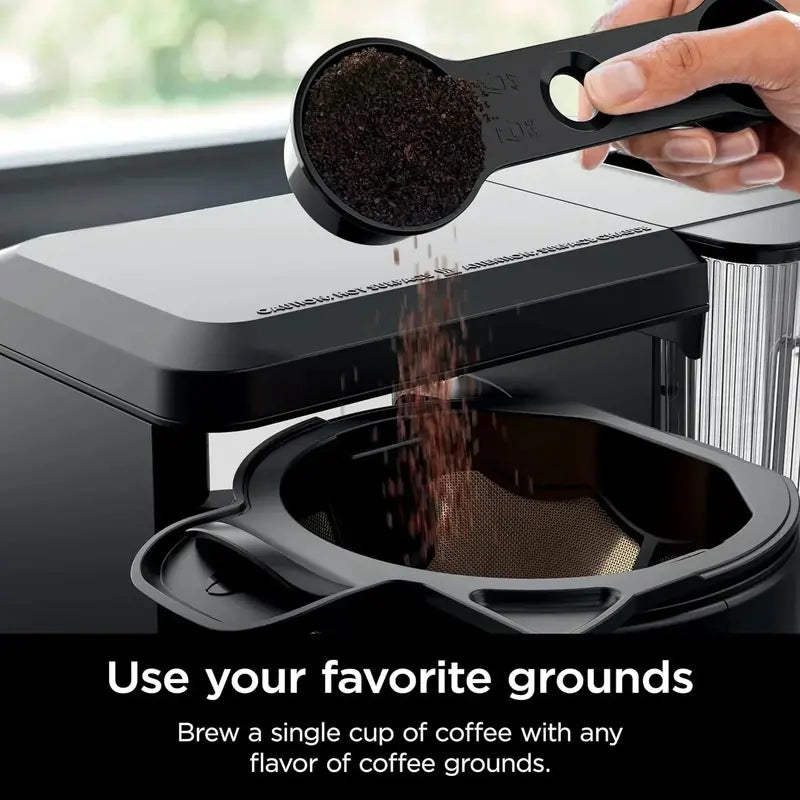 Multi-Method Hot & Iced Coffee Maker: Fast Cold Brew, 4 Brew Styles, 8 Customizable Sizes