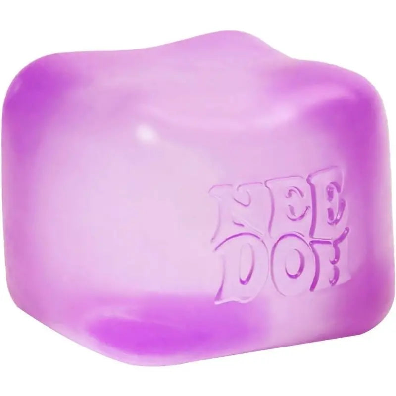 NeeDoh Nice Cube – 2.25-Inch Compact Squishy Sensory Cube