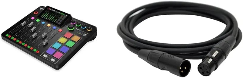 RODE RODECaster Pro II – All-in-One Podcasting, Streaming, and Audio Production Studio Console (Black)