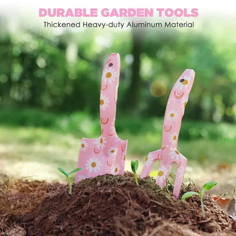 WORKPRO 4-Piece Aluminum Garden Tool Kit – Lightweight & Rust-Resistant Design