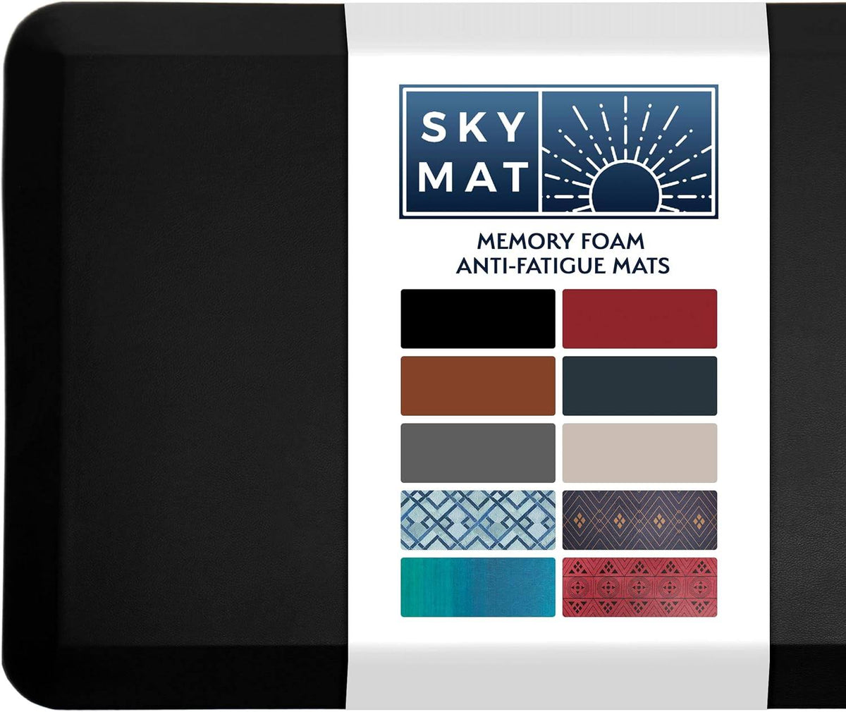 Sky Solutions Anti Fatigue Mat - Cushioned Comfort Floor Mats for K...