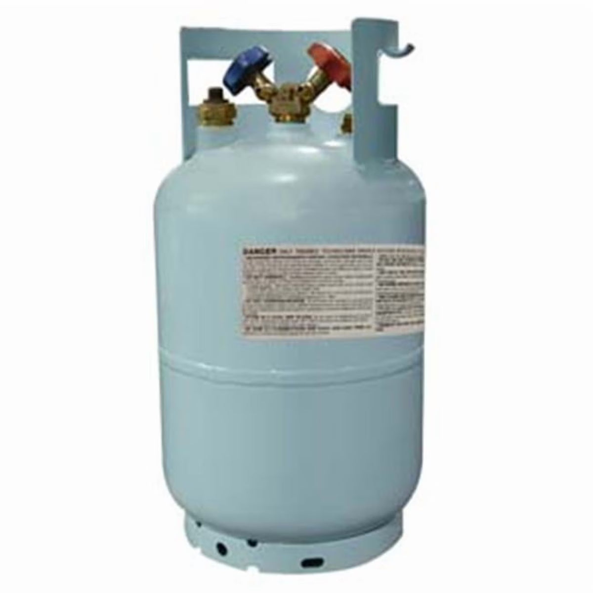 Total Tools R134A Recovery Tank with Float Turn Off Switch, Steel Container, 30 lb Capacity