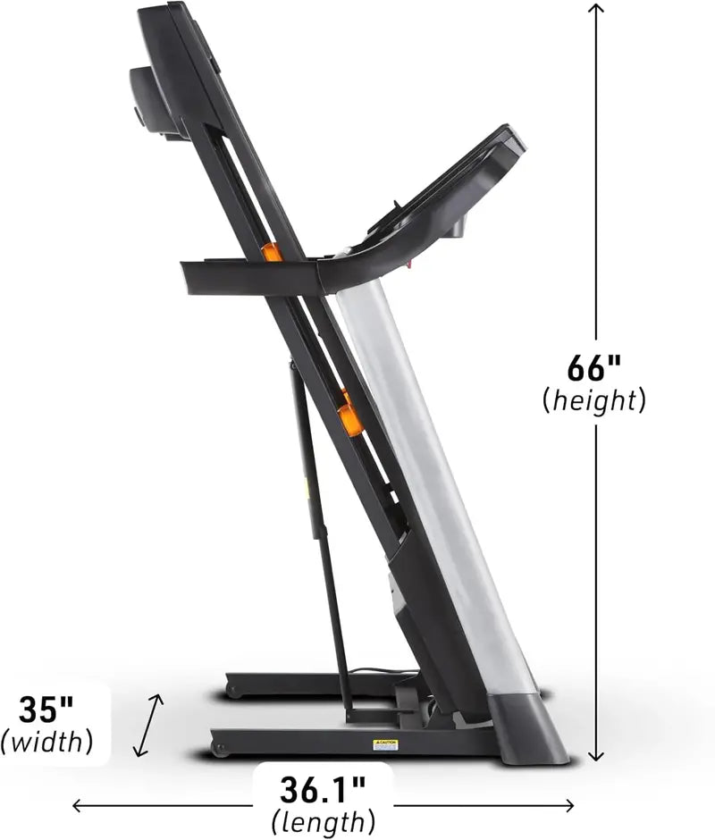 NordicTrack T Series Treadmill — Sleek Design, Space-Saving Foldability, and Responsive Performance