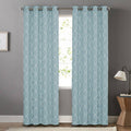 Sonoma Goods for Life 2-Pack Embroidered Dynasty Blackout Curtain, Blue, 50x84