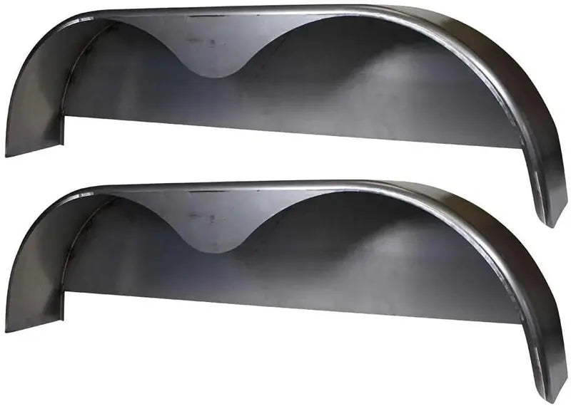 Welded Steel Tandem-Axle Trailer Fender Set – 72″ × 10.75″, Includes Back Plates (2-Pack)