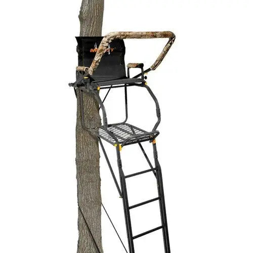 Skybox Deluxe 20-Foot Single-Person Ladder Tree Stand for Deer Hunting