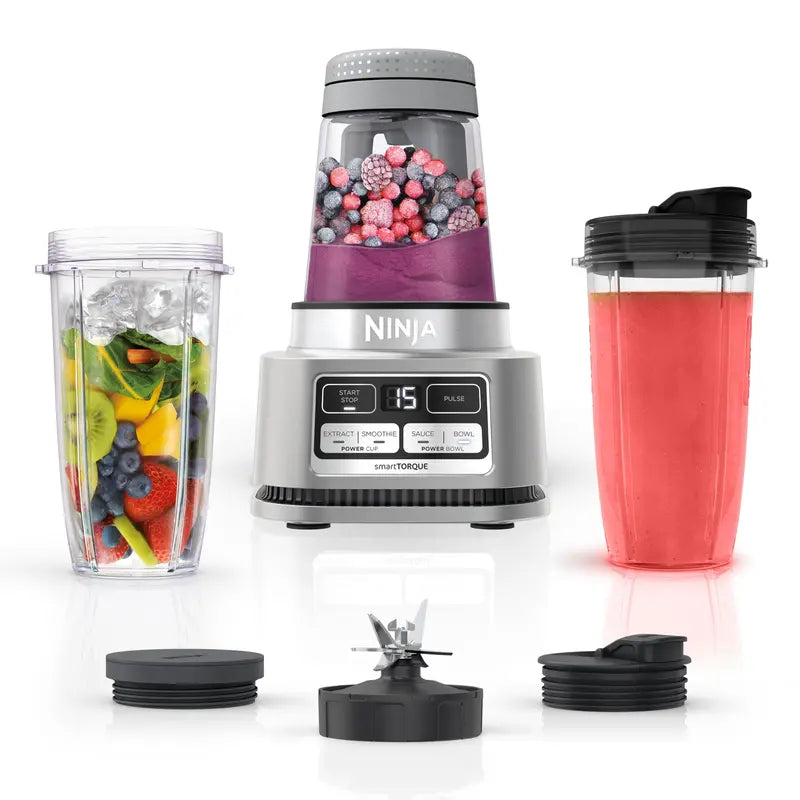 Ninja SS101 SmartTORQUE Stainless Steel Multi-Function Kitchen System – Intelligent Power Blending & Processing