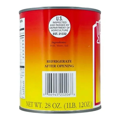 Yoder's Fully Cooked Canned Pork Chunks, 28 oz