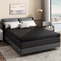 Sailvan Full Size Mattress, 12 in Memory Foam Mattress in a Box, Medium Firm Mattress Full Size with Upgrade 7 - Zone Support, Motion Isolation & Certipur - US for Pressure Relief, Black