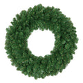 Red Sleigh Oregon Fir 48 in. Unlit Artificial Commercial Christmas Wreath, Green