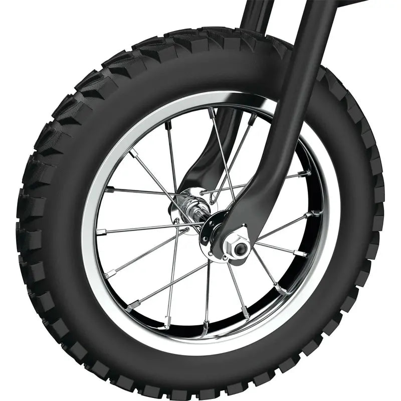 Razor MX125 Electric Dirt Bike – Blue Entry-Level Off-Roader for Ages 7+, 125W Power