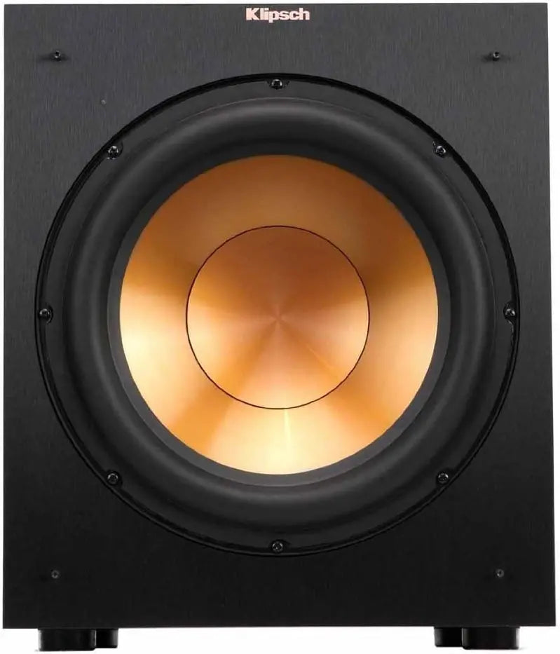 R-12SW Front-Firing Subwoofer with Copper-Spun 12″ Driver and 400W Digital Amplifier