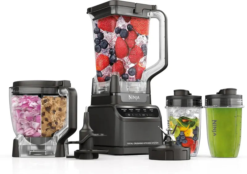 Ninja Mega Kitchen System – 1500W Blender + Food Processor with To-Go Cups