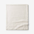 Solid Washed Parchment Linen Queen Flat Sheet
