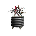 Self-Watering Rolling Planter, Modern Gray / Single Pack