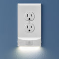 SnapPower - MotionLight Duplex Outlet Wall Plate - White