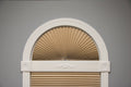 Redi Shade Original Arch Light Blocking Pleated Fabric Shade, 72 in x 36 in, Natural