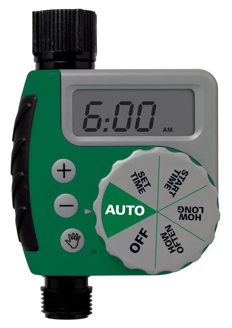 Orbit 62061Z One Dial Garden Hose Digital Water Timer, Lawn Yard Faucet Watering