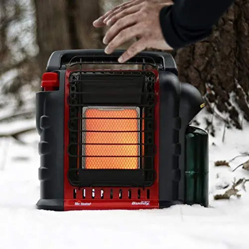 Mr. Heater Portable Propane Radiant Heater – Indoor-Safe, 4000–9000 BTU Output