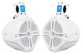 Pair of 8″ 600W Waterproof Roll Bar Speakers for Jeep Wrangler – Overhead Soundbar Style