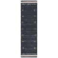 Santiago Handmade Wool Charcoal Rug AllModern Rug Size: Runner 2'3" x 10'