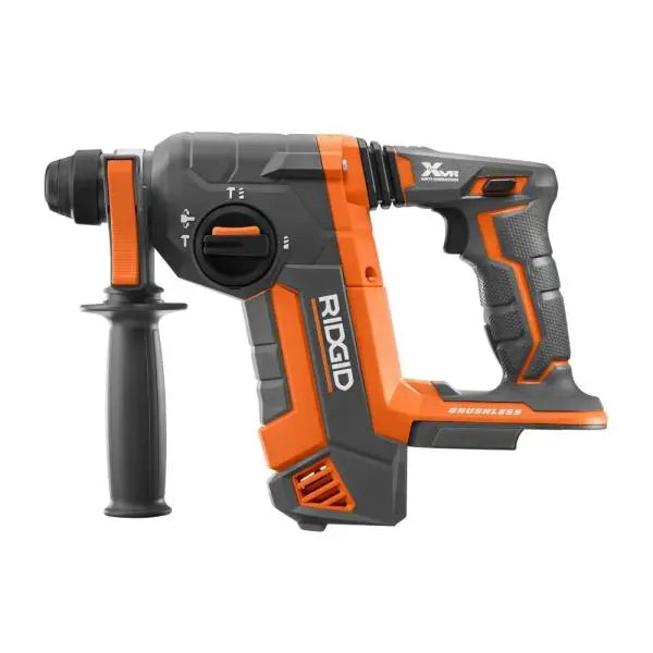 RIDGID 18V OCTANE Brushless SDS-Plus Rotary Hammer, Cordless, Tool Only, 3 Modes