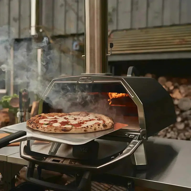 Ooni Karu 12 Multi-Fuel Portable Pizza Oven – Cooks 12-Inch Pizzas in Under a Minute