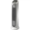 Silver Oscillating Ceramic Tower Heater – Energy-Efficient Warmth