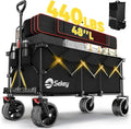 Sekey 48″ Extended Folding Travel Cart – 440 lb Load Rating, Multi-Use Garden & Transport Solution