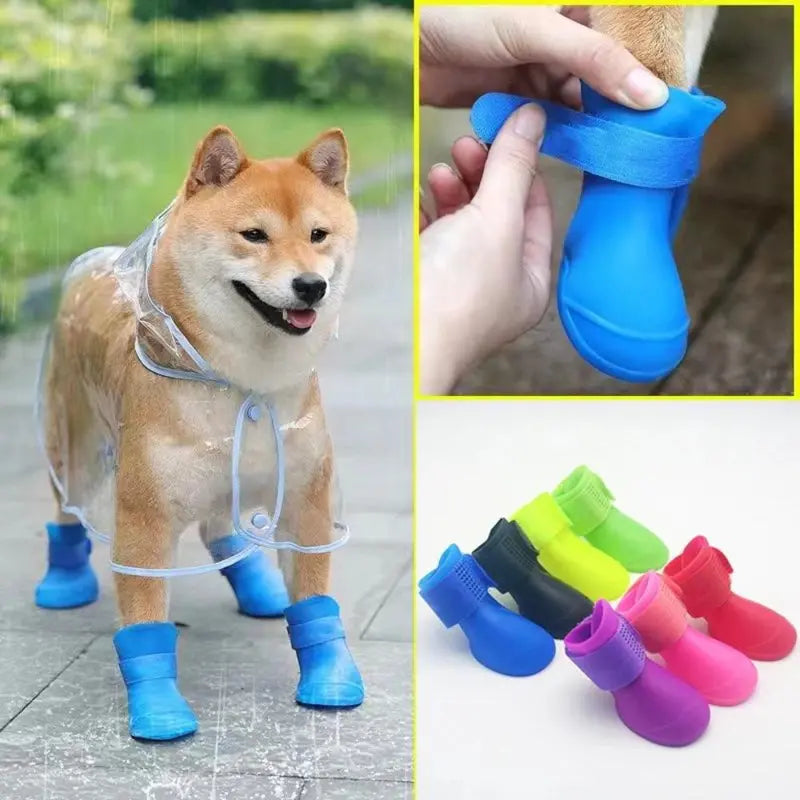 Pawsafe All-Terrain Waterproof Dog Boots – Non-Slip, Breathable Canine Foot Protection