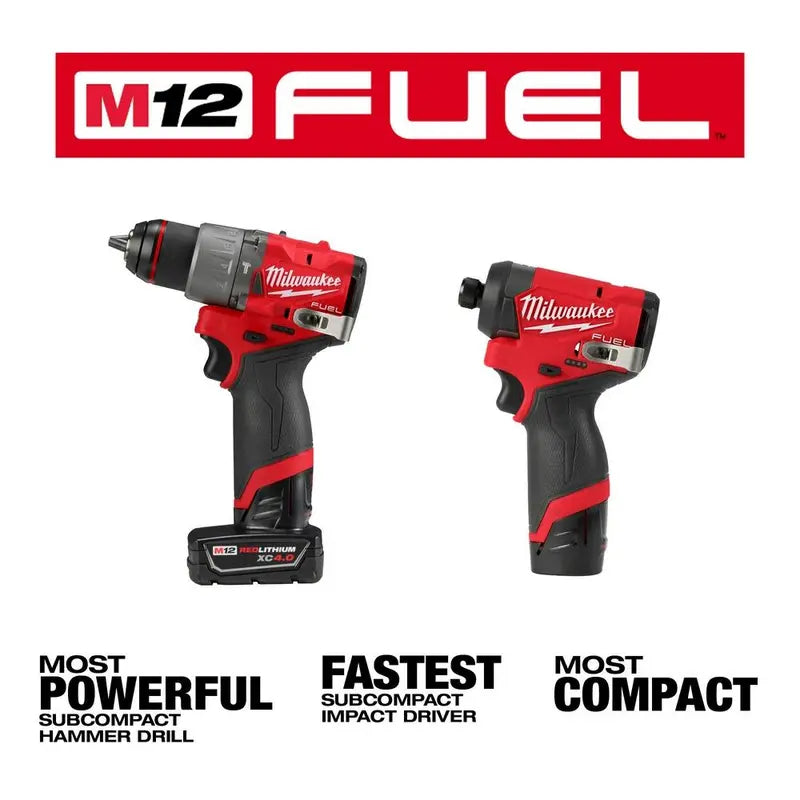 Milwaukee M12 FUEL 2 Tool Combo Kit