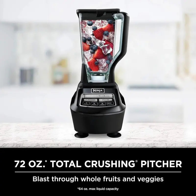 Ninja Mega Kitchen System – 1500W Blender + Food Processor with To-Go Cups