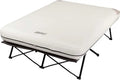 Inflatable Camping Bed Set – Includes Air Mattress, Battery-Powered Pump, and Foldable Side Table