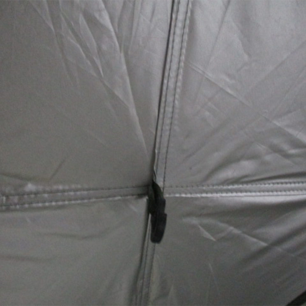 Outsunny Campingzelt 2 Personen mit Veranda, Fenstern und Reißverschlusstür, 210x210x150 cm, Grün