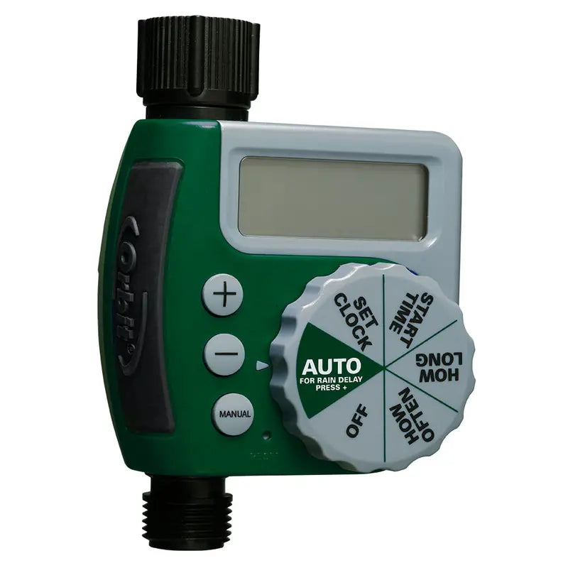 Orbit 62061Z One Dial Garden Hose Digital Water Timer, Lawn Yard Faucet Watering
