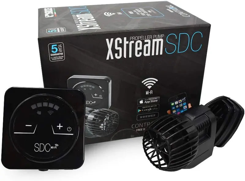 WiFi-Controlled Wave Pump – Adjustable Flow for Freshwater & Saltwater Aquariums (2250 GPH)