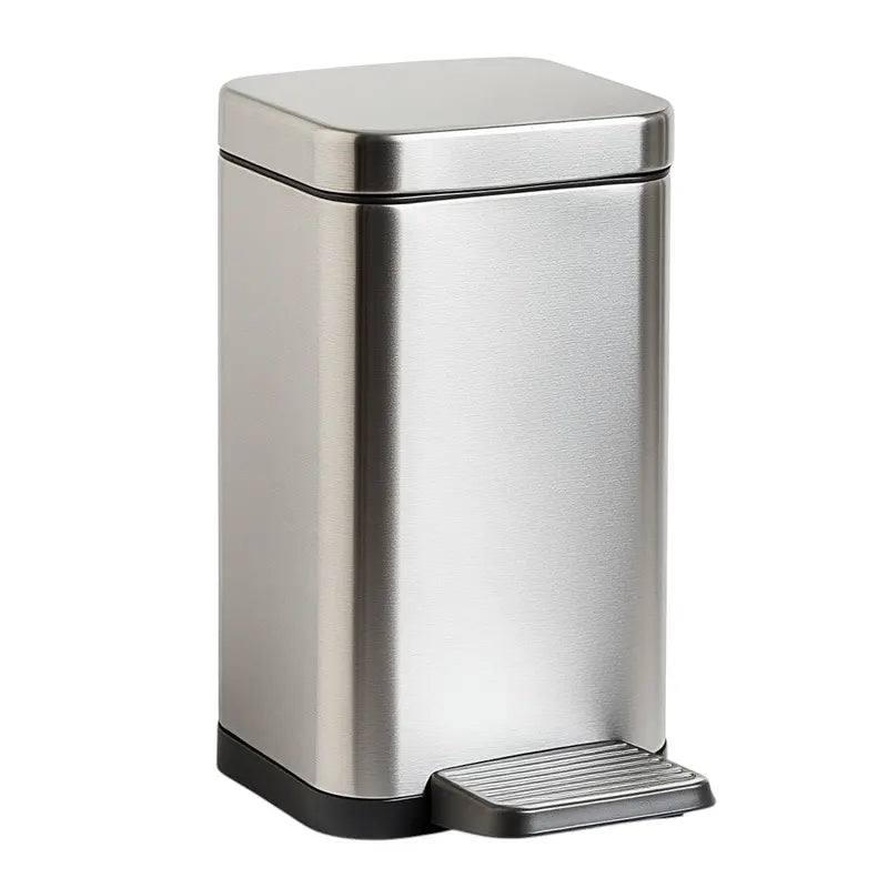 Hikmfg 10-Liter Slim Step-Operated Waste Bin – Space-Efficient Design