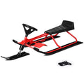 Snow Racer Twin-Brake Sled – Durable Slider Board for Controlled Winter Fun on Hills and Slopes
