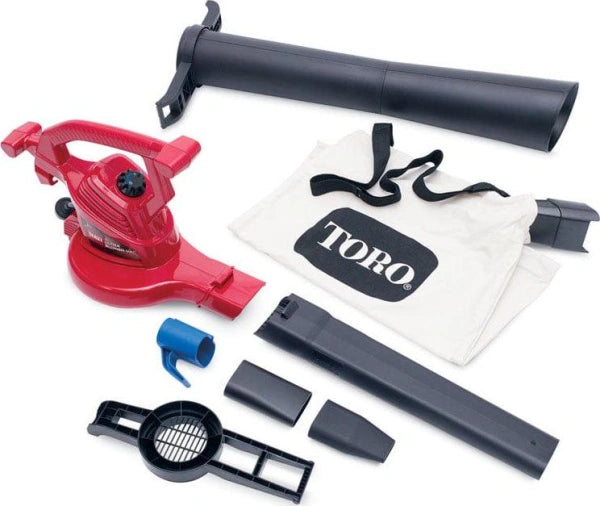 Toro Ultra 250 MPH 350 CFM Electric 12 Amp BlowerVacuumMulcher51619 - MadeInUSA