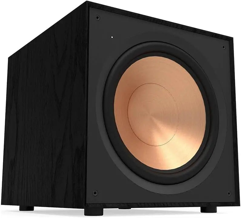 Reference R-121SW 12-Inch Front-Firing Subwoofer – Spun-Copper Polymer Woofer, All-Digital Amplifier & Deep Bass Response (Black)