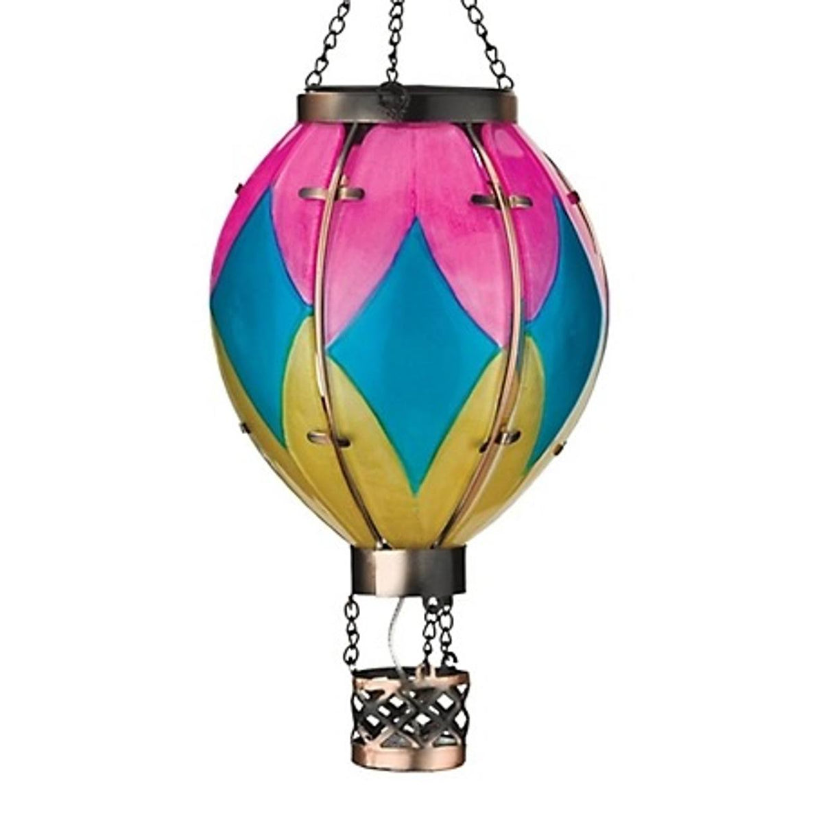 Regal Art & Gift Hot Air Balloon Solar Lantern SM - Diamond