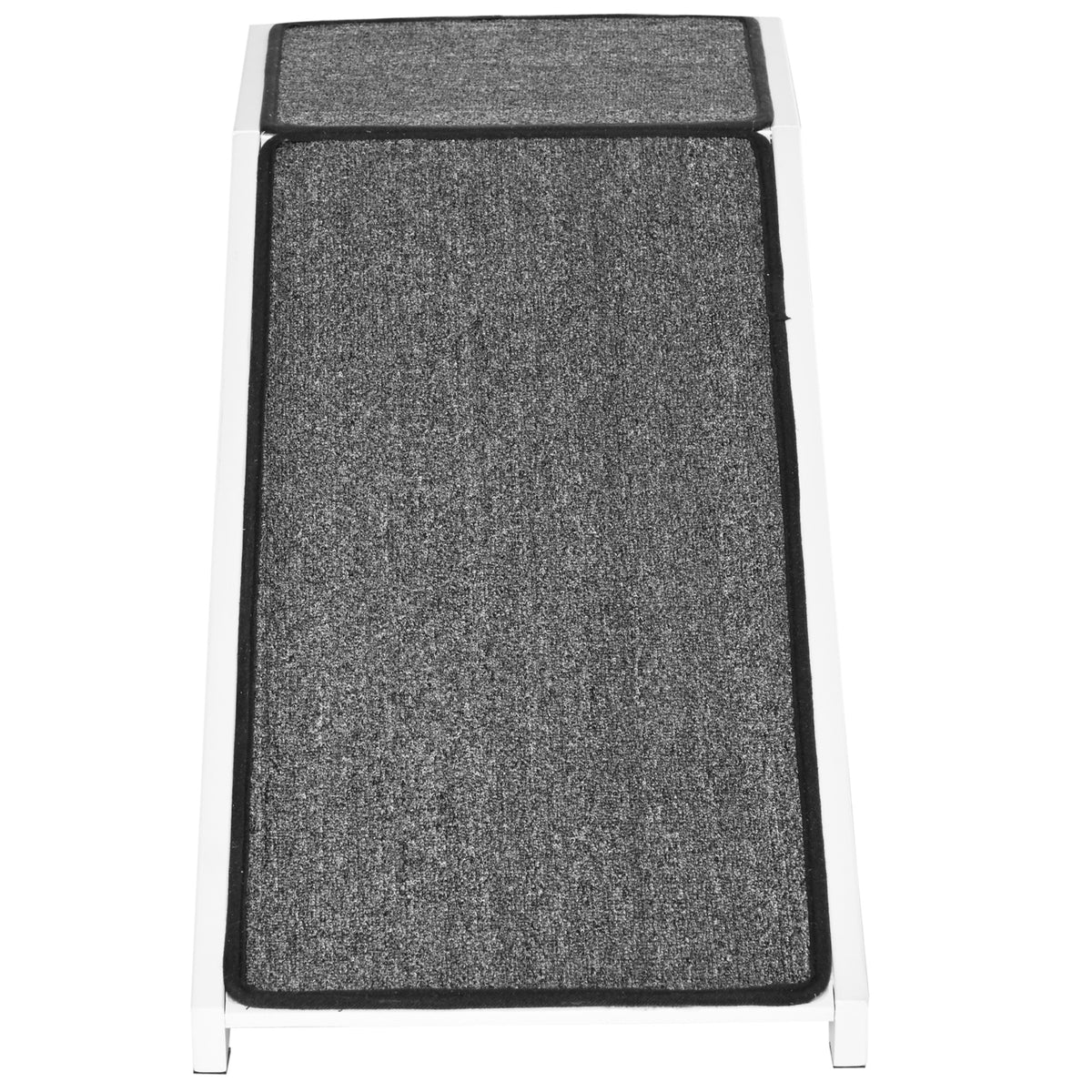 PawHut Haustierrampe mit rutschfestem Teppich 125 x 40 x 35,5cm Kiefernholz