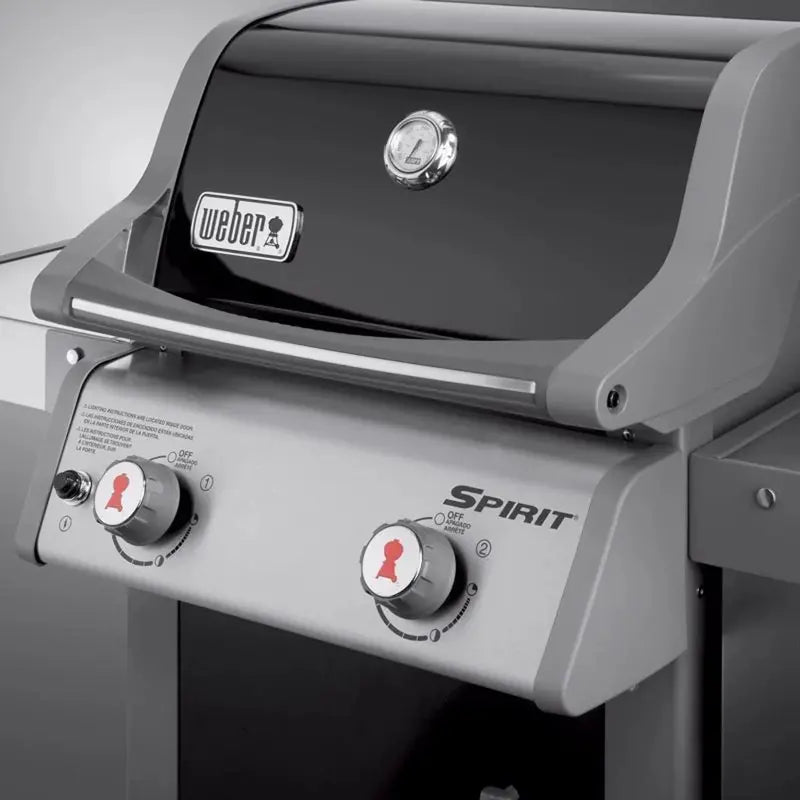Weber Spirit E-210 Liquid Propane Grill – 2-Burner Black Model