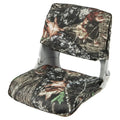 Versatile Folding Boat Seat – Low or High Back Design with Stainless Hardware & Cushioned Support