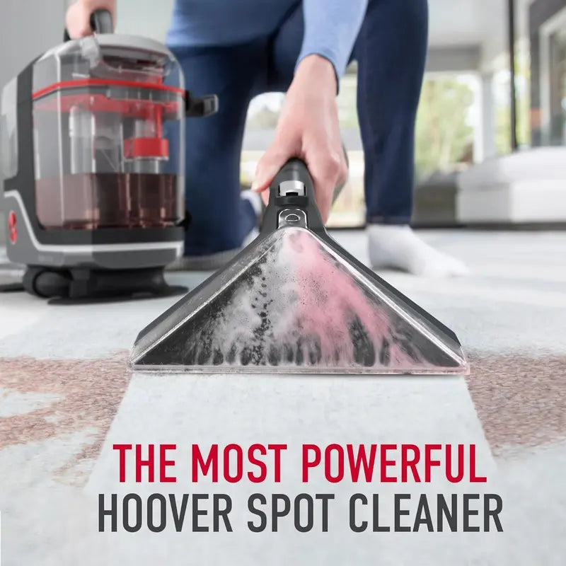 Hoover CleanSlate Plus Spot Cleaner – Portable Carpet & Upholstery Extractor with Multi-Tool Attachments