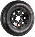 Rainier Trailer Tire and Rim ST175/80R13 175/80 R 13 LRD 5-4.5 Black Spoke Wheel