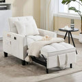 Velvet 3-in-1 Sleeper Chair – Compact Pull-Out Sofa Bed with Luxe Upholstery