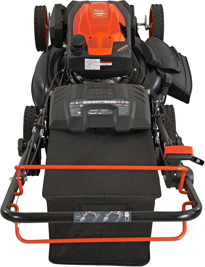 PACE 22-Inch Gas-Powered Self-Propelled Lawn Mower – 201cc Engine, 6-Speed CVT, Rear-Wheel Drive